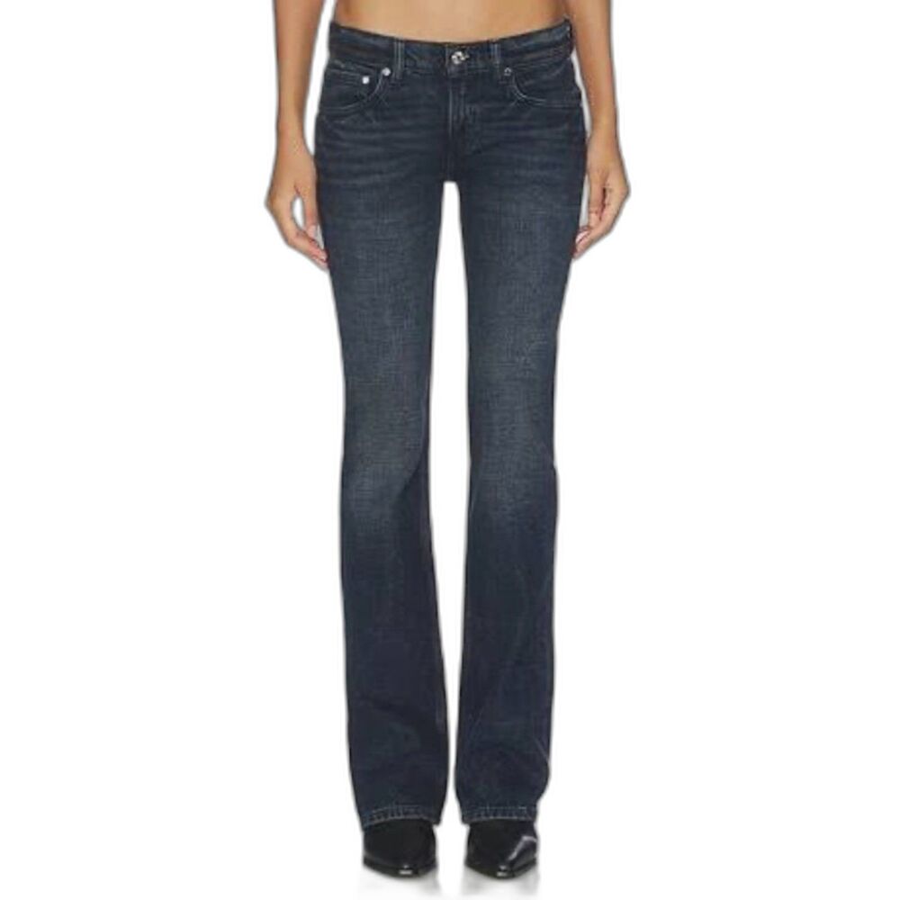Hudson Signature Bootcut Jeans Low Rise Y2K Elm Wash Sz 27 EUC